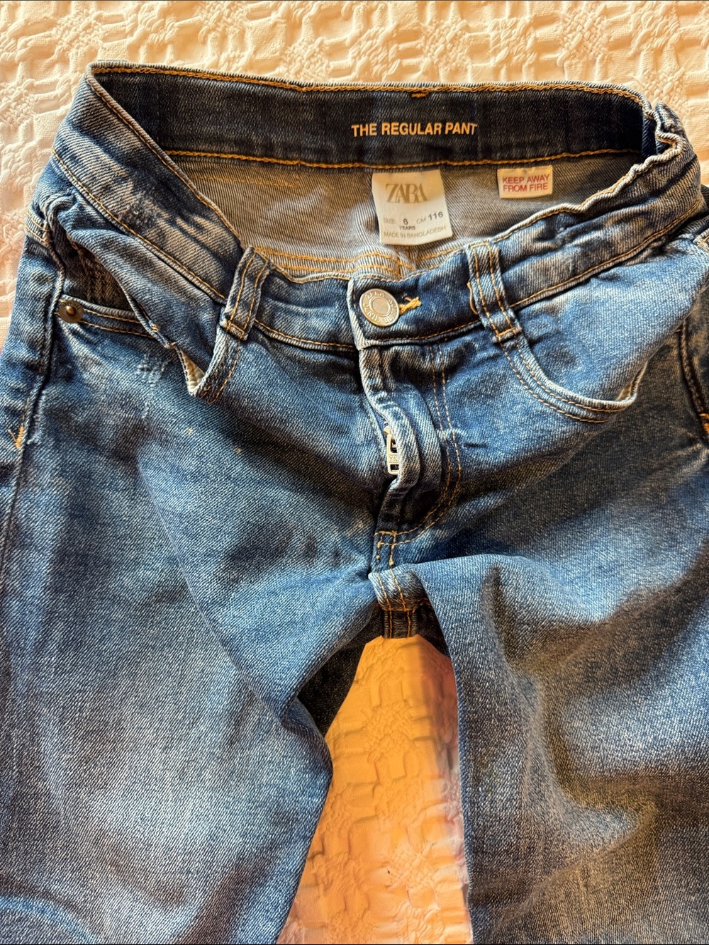 Zara boys Blue Denim Jeans